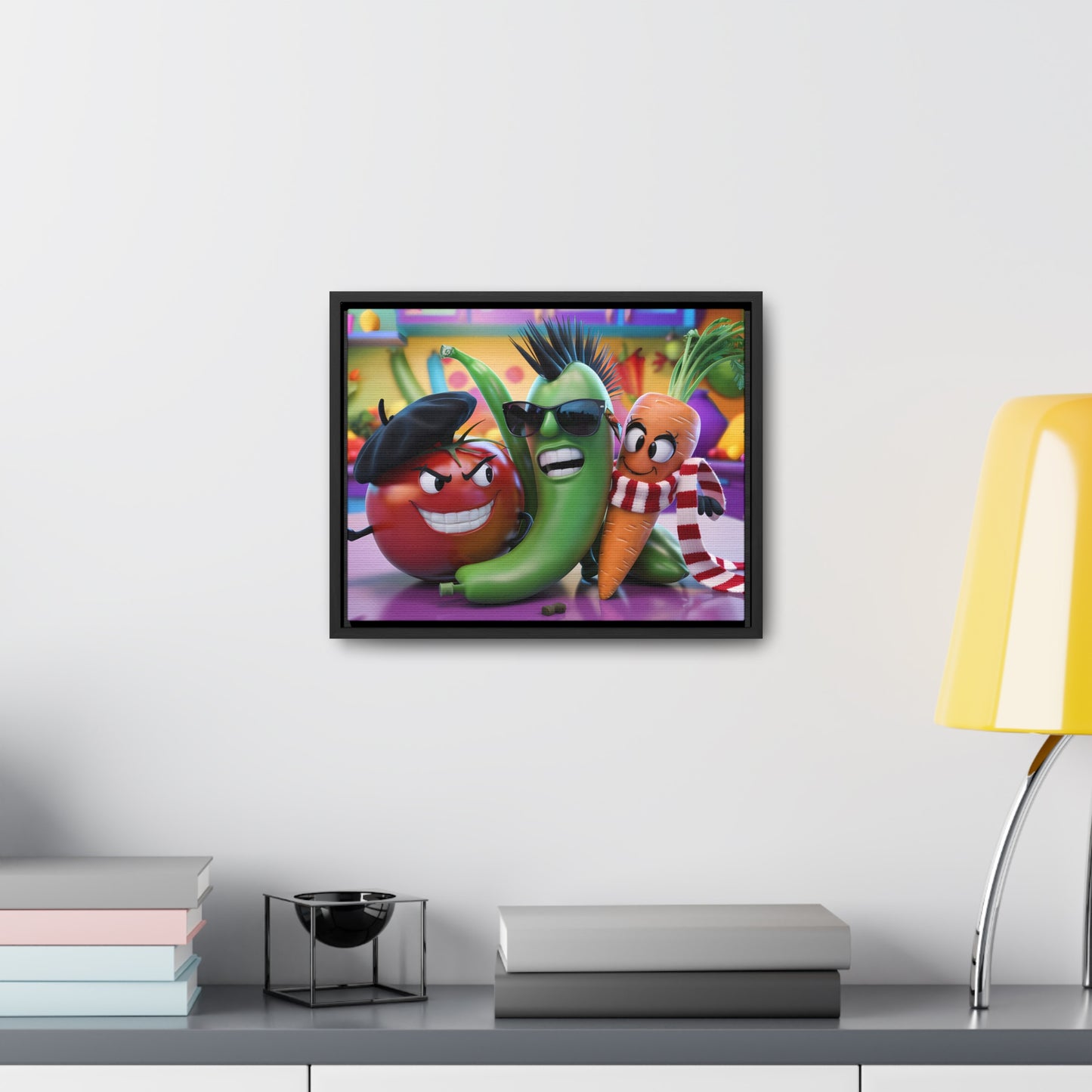 Veggie Rebels - Gallery Canvas Wraps, Horizontal Frame