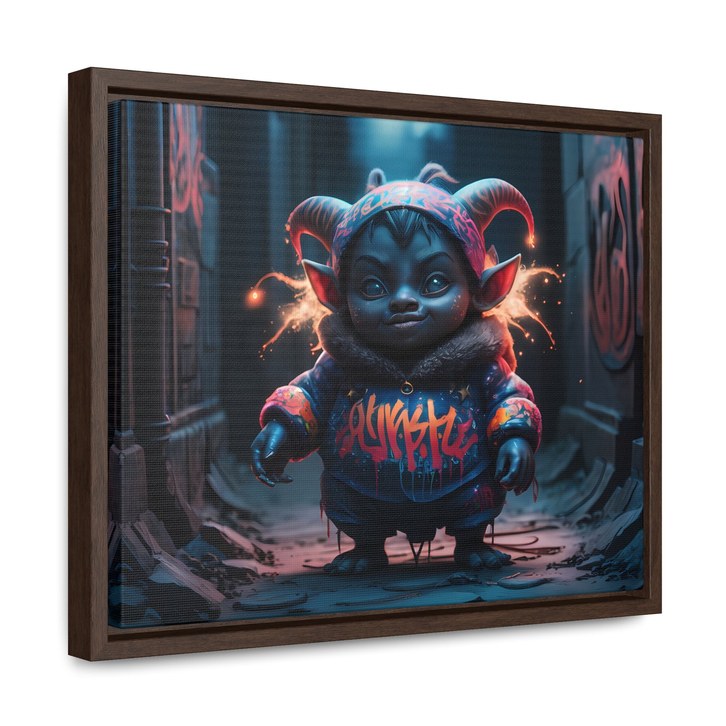 Urban Mischief - Gallery Canvas Wraps, Horizontal Frame