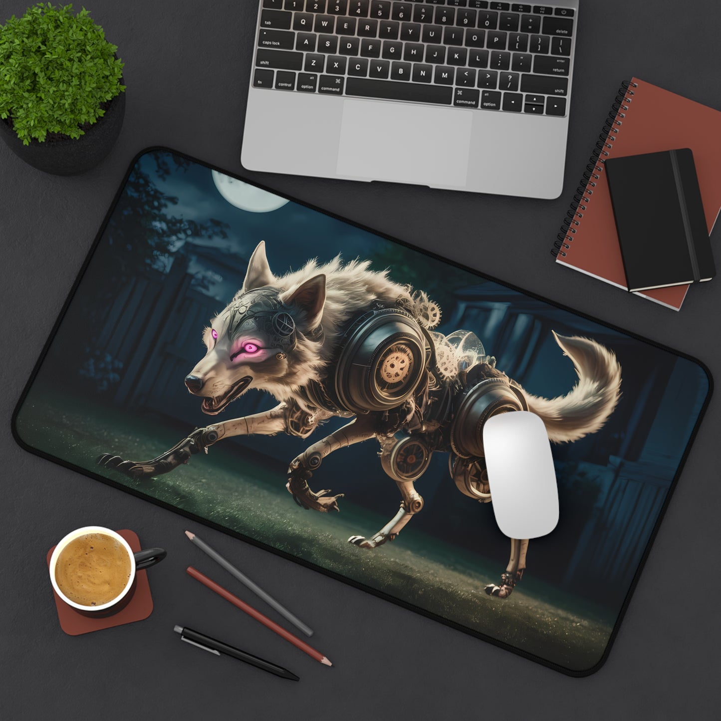 Cyber Ronja - Desk Mat