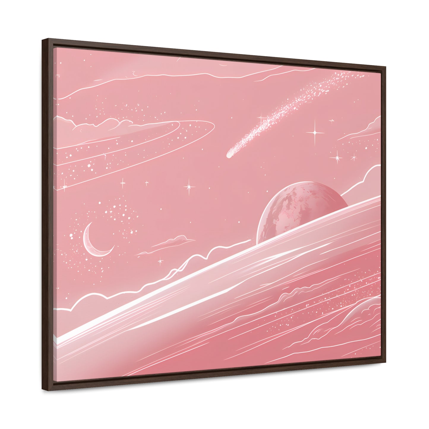 Celestial Dreamscape - Gallery Canvas Wraps, Horizontal Frame