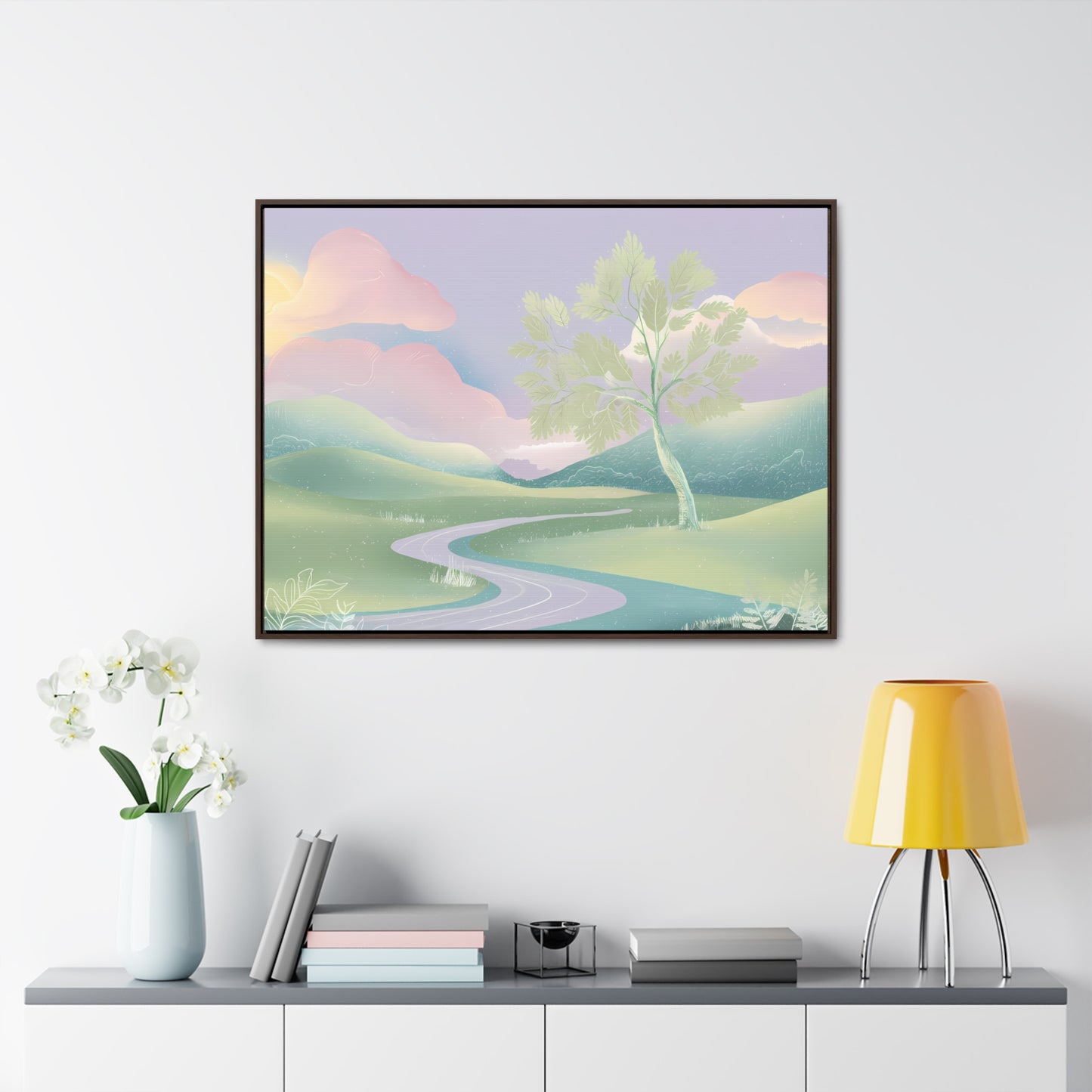 Whispers of Dawn - Gallery Canvas Wraps, Horizontal Frame