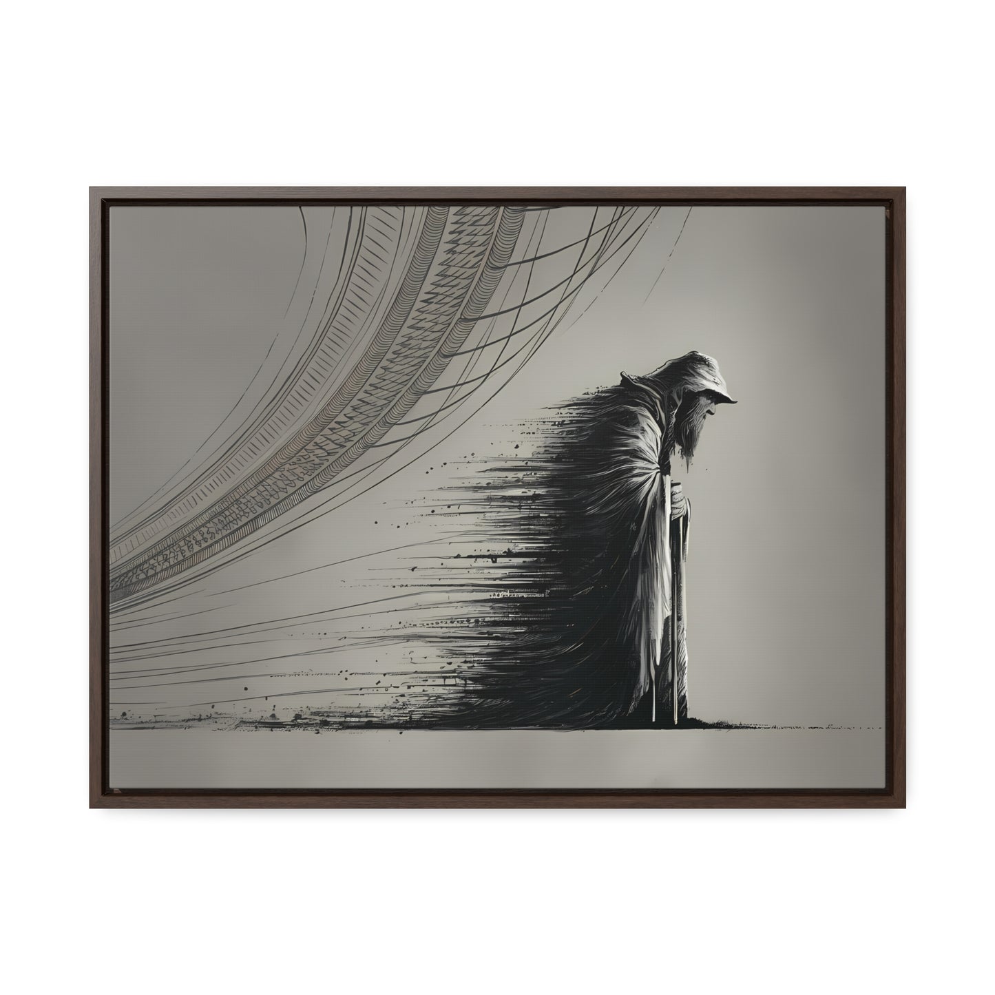 Erosion of Time - Gallery Canvas Wraps, Horizontal Frame