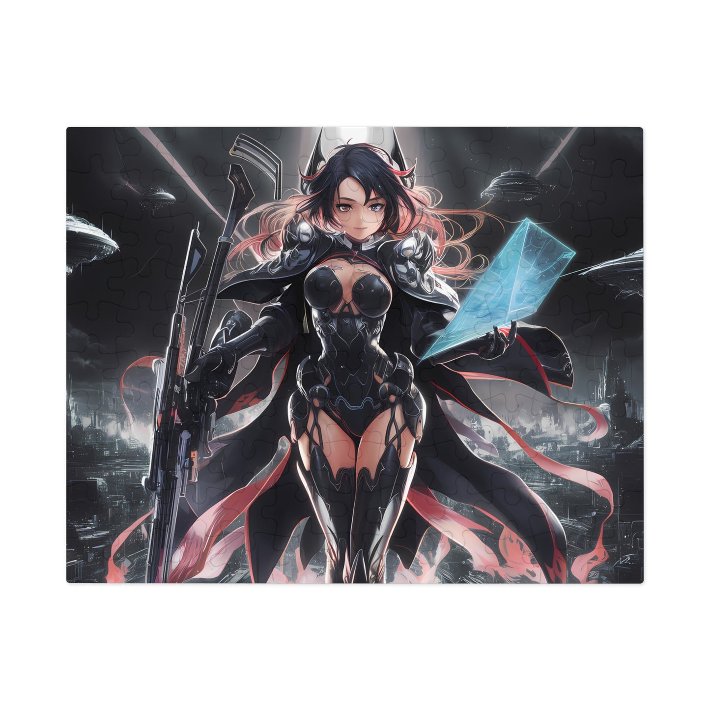 Dark Vanguard: The Last Enforcer - Jigsaw Puzzle (30, 110, 252, 500,1000-Piece)
