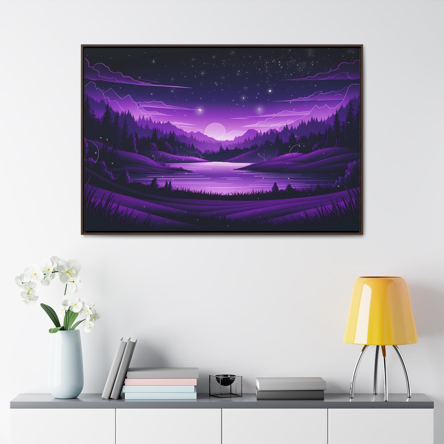 Twilight Serenity - Gallery Canvas Wraps, Horizontal Frame