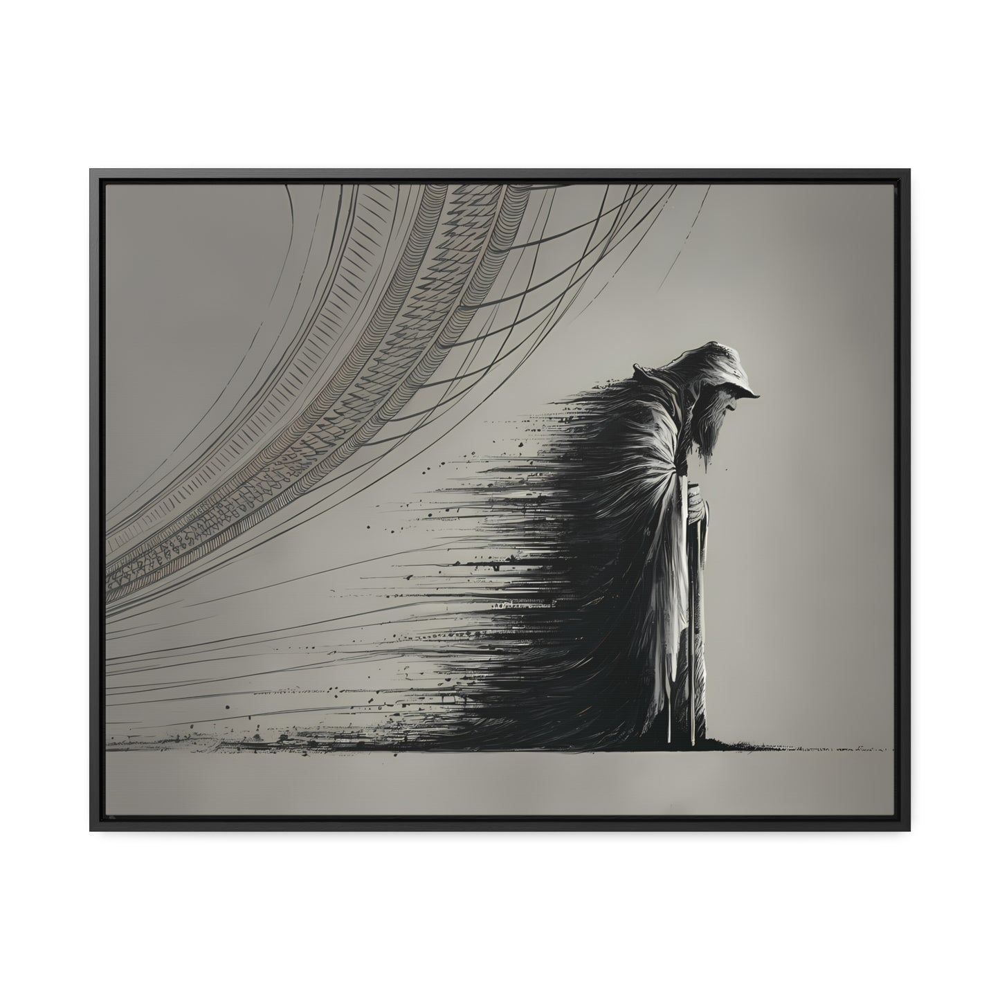Erosion of Time - Gallery Canvas Wraps, Horizontal Frame