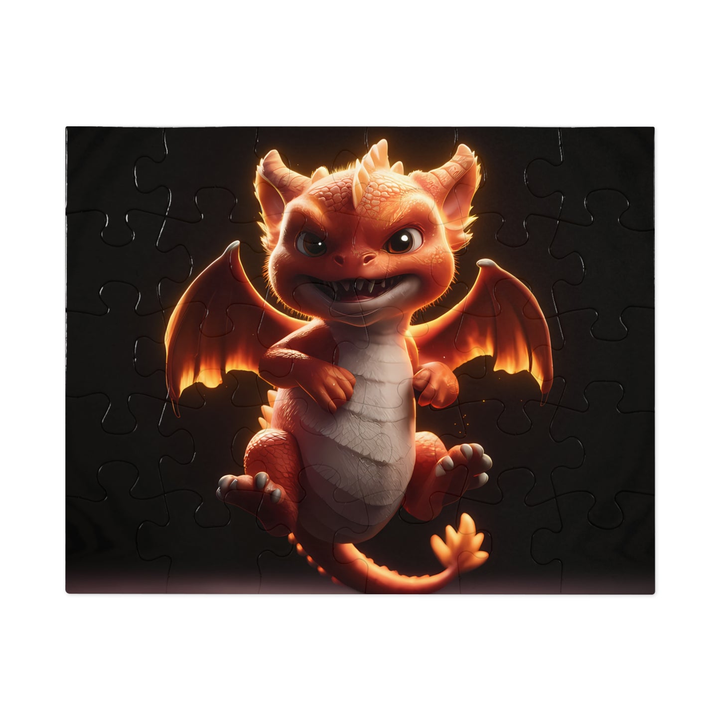 "Fierce Little Flame" - Jigsaw Puzzle (30, 110, 252, 500,1000-Piece)