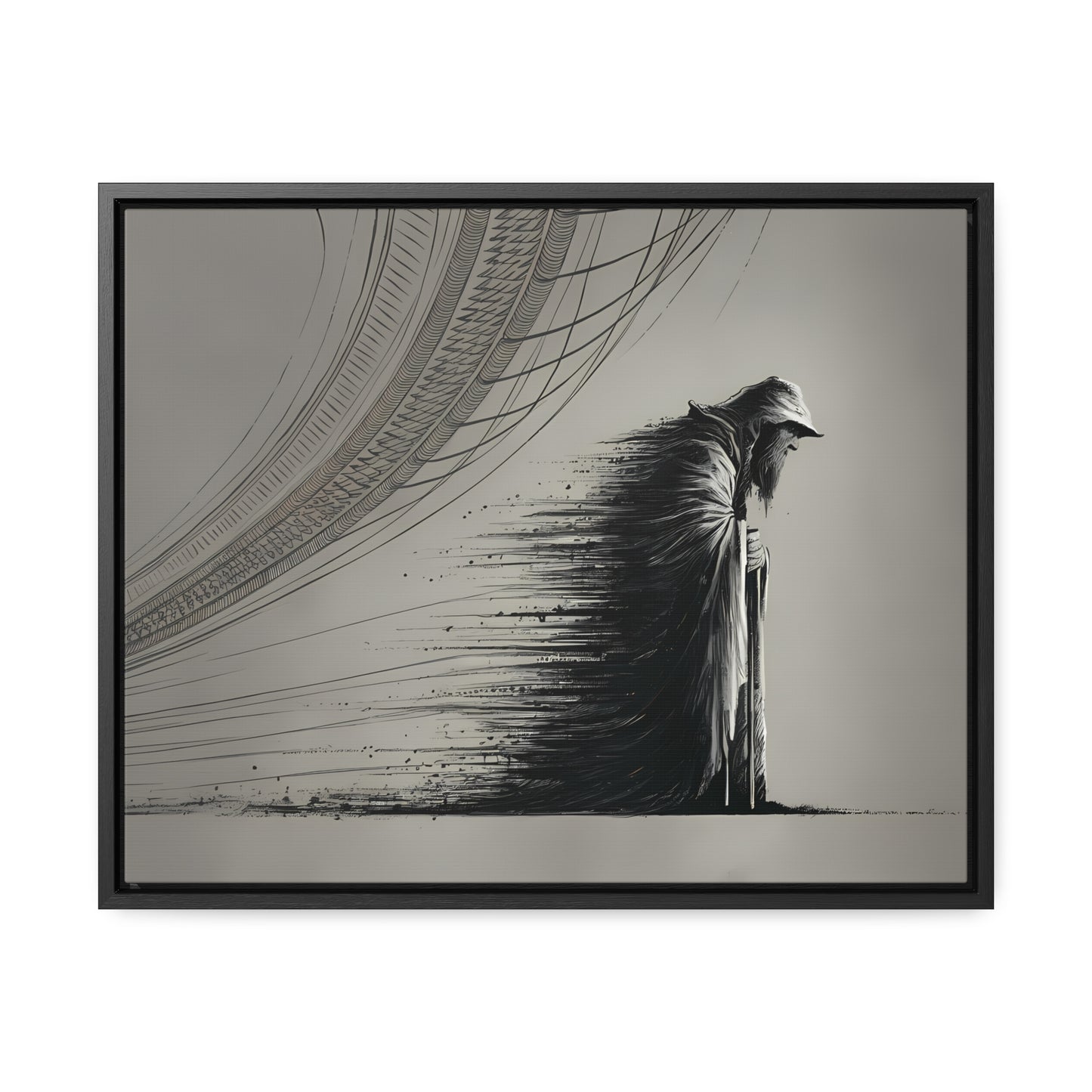 Erosion of Time - Gallery Canvas Wraps, Horizontal Frame