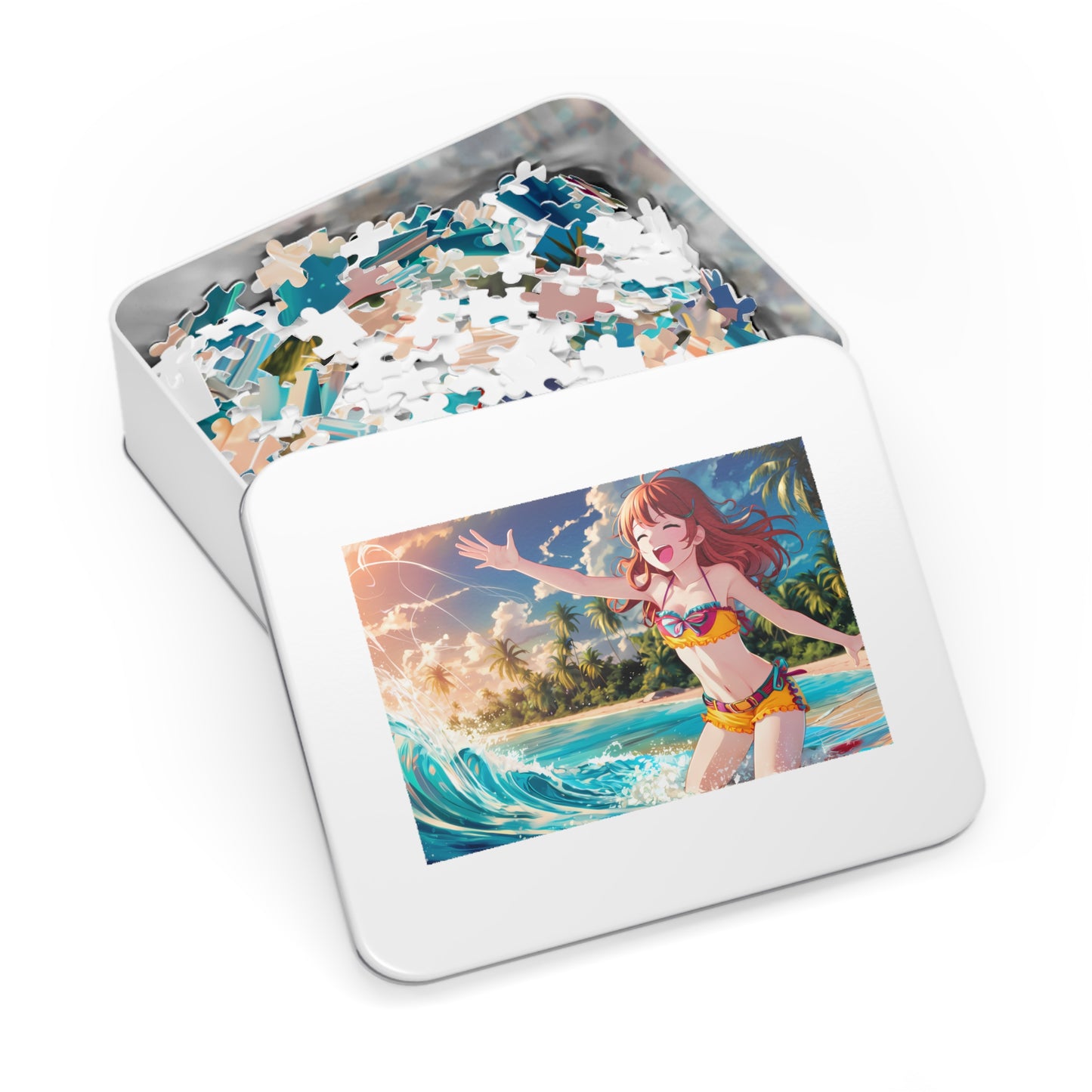 "Joyful Splash of Summer" - Jigsaw Puzzle (30, 110, 252, 500,1000-Piece)