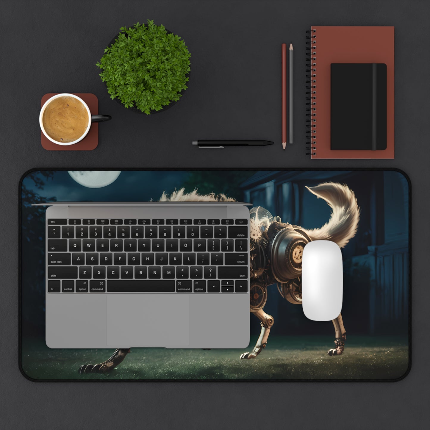Cyber Ronja - Desk Mat