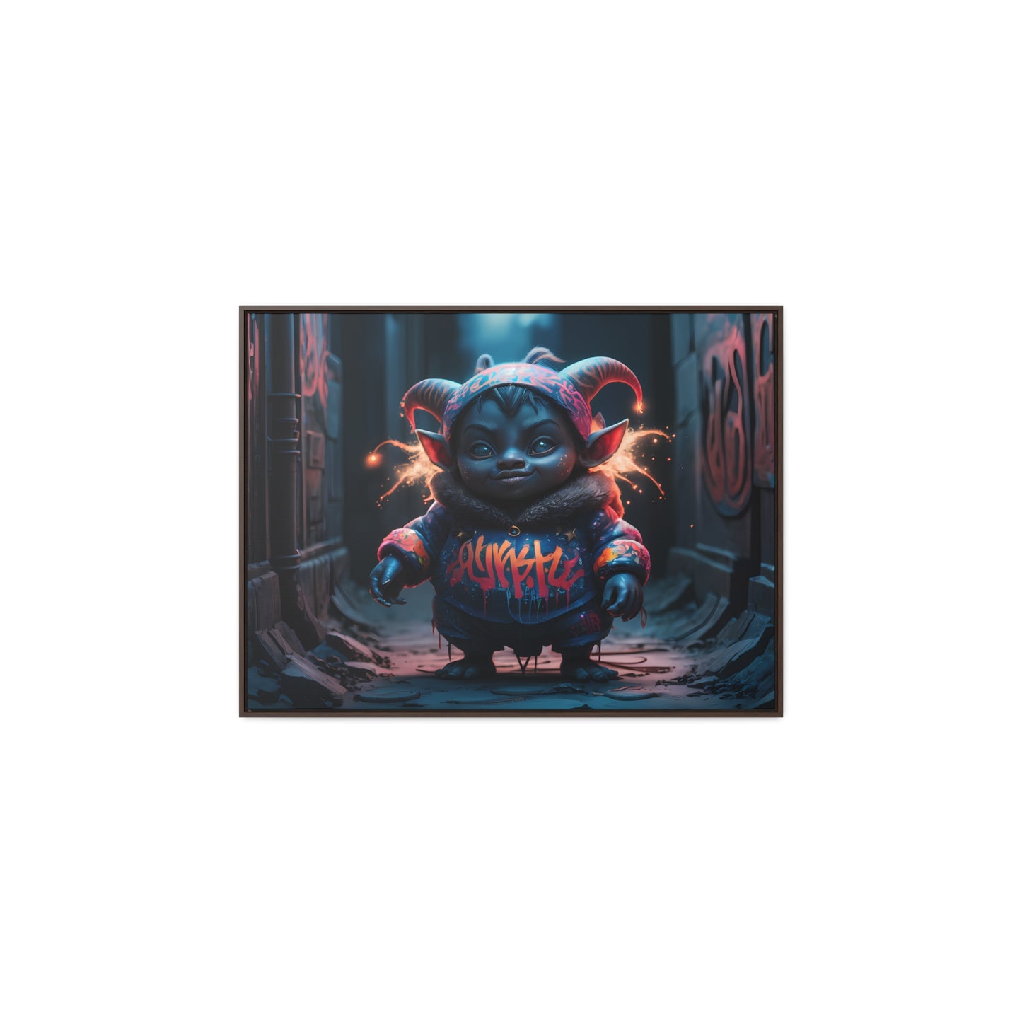Urban Mischief - Gallery Canvas Wraps, Horizontal Frame