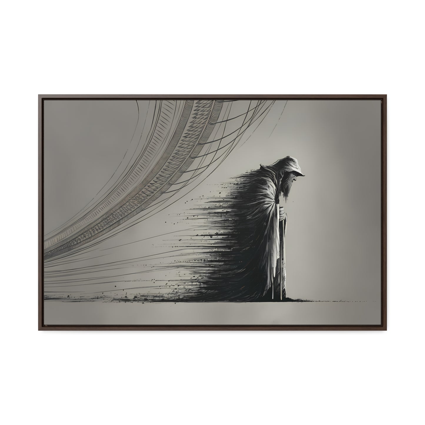 Erosion of Time - Gallery Canvas Wraps, Horizontal Frame