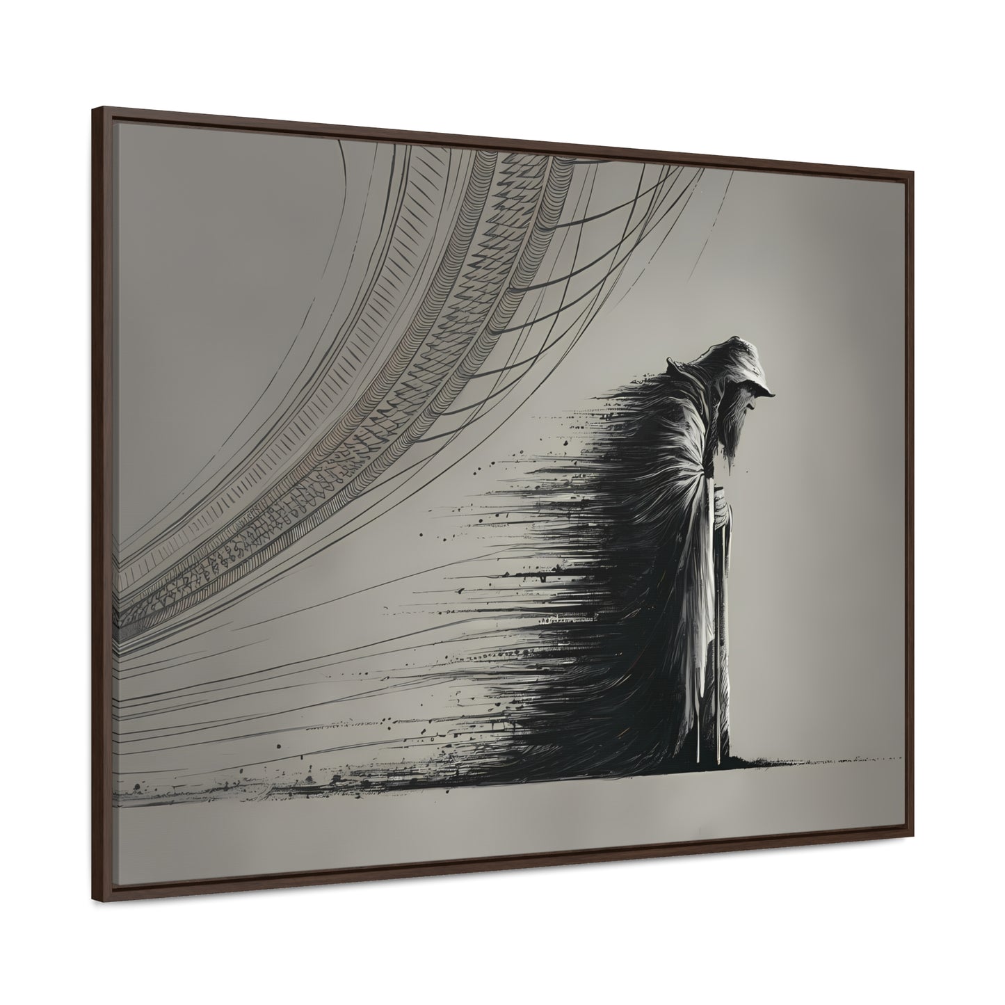 Erosion of Time - Gallery Canvas Wraps, Horizontal Frame