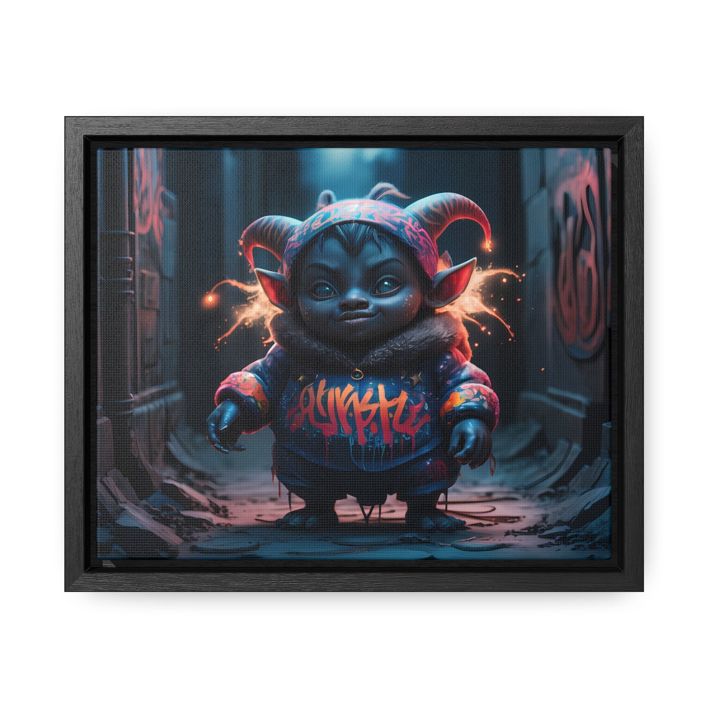 Urban Mischief - Gallery Canvas Wraps, Horizontal Frame