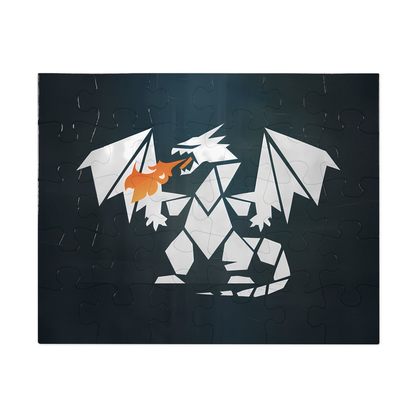 Origami Fire Dragon - Jigsaw Puzzle (30, 110, 252, 500,1000-Piece)