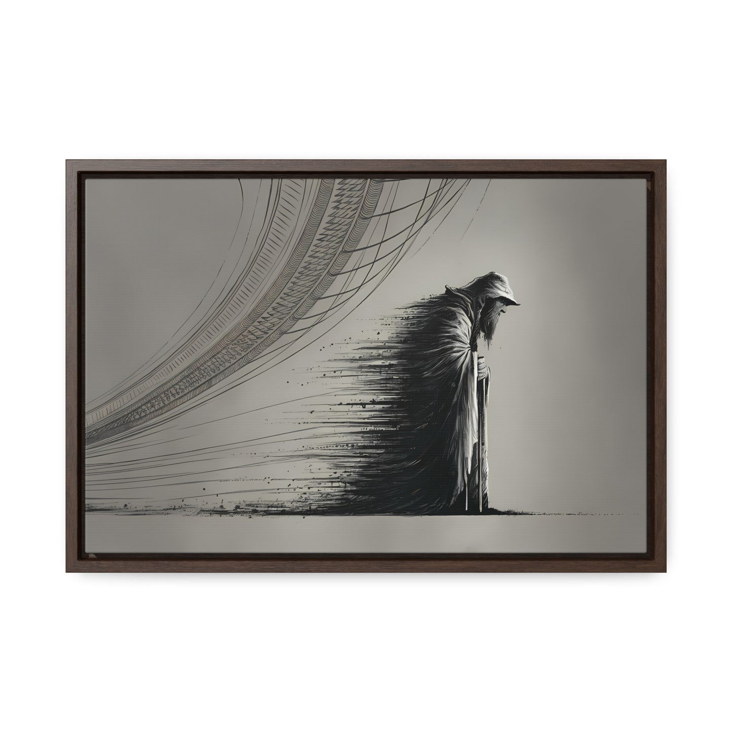 Erosion of Time - Gallery Canvas Wraps, Horizontal Frame