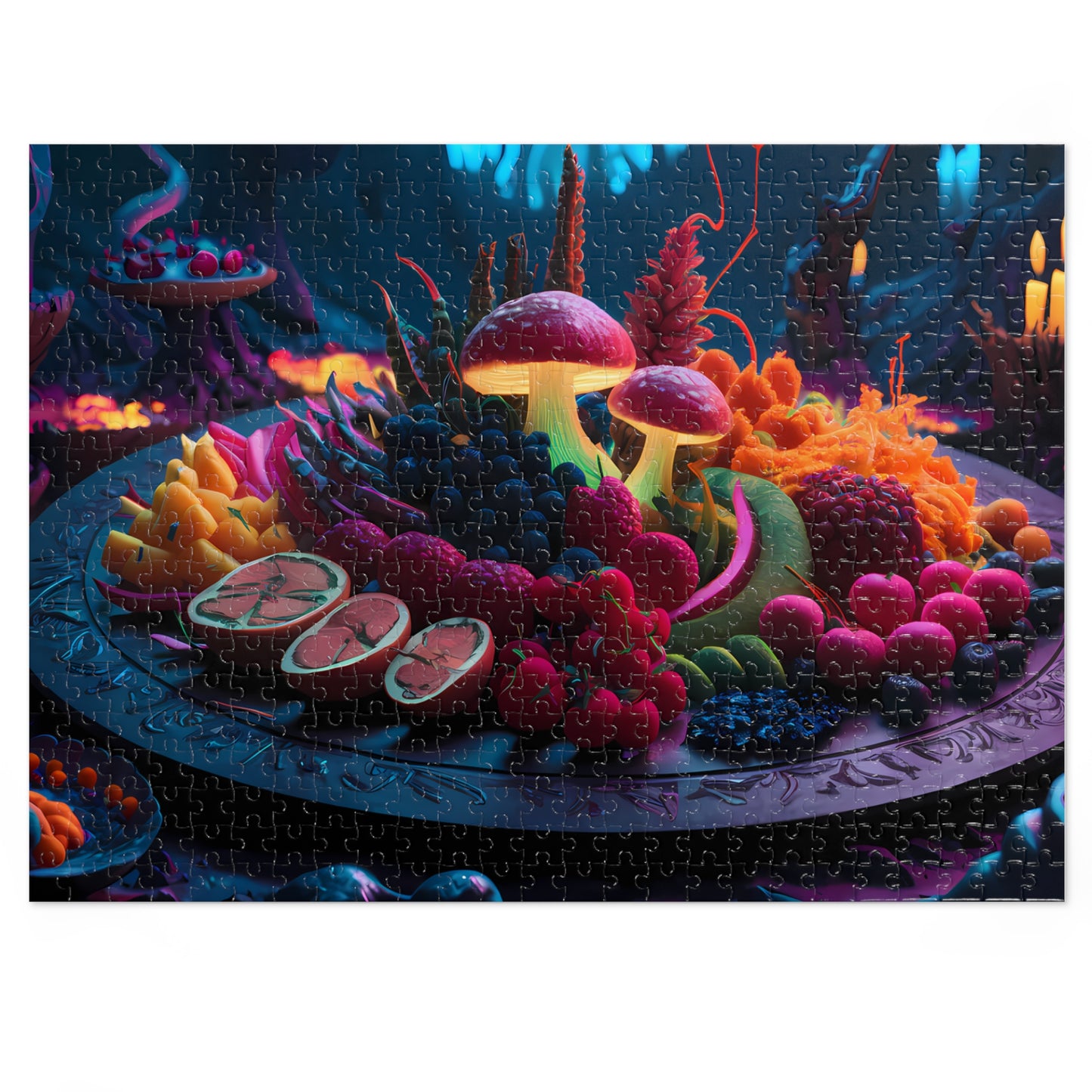 Feast of the Enchanted Forest - Jigsaw Puzzle (30, 110, 252, 500,1000-Piece)