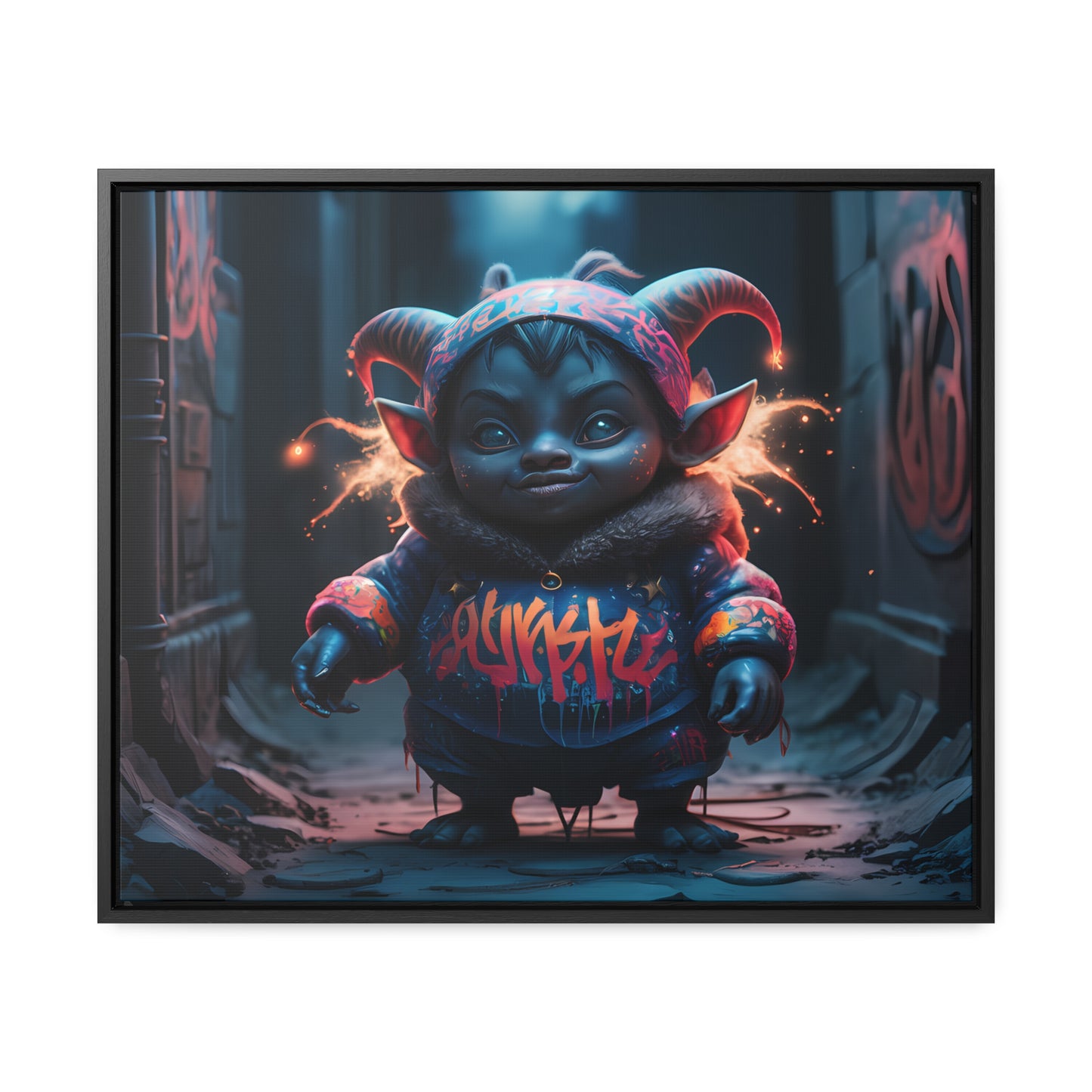 Urban Mischief - Gallery Canvas Wraps, Horizontal Frame