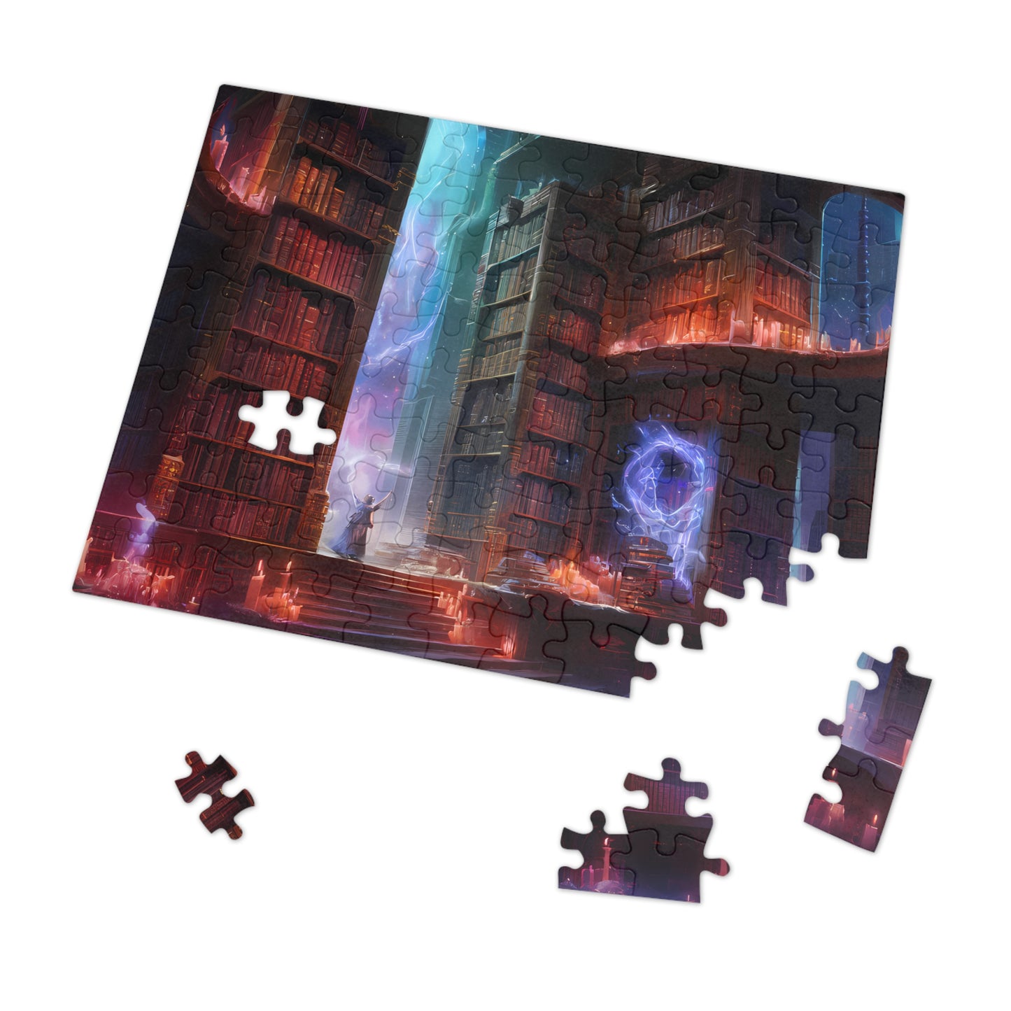 Sanctuary of Arcane Tomes - Jigsaw Puzzle (30, 110, 252, 500,1000-Piece)
