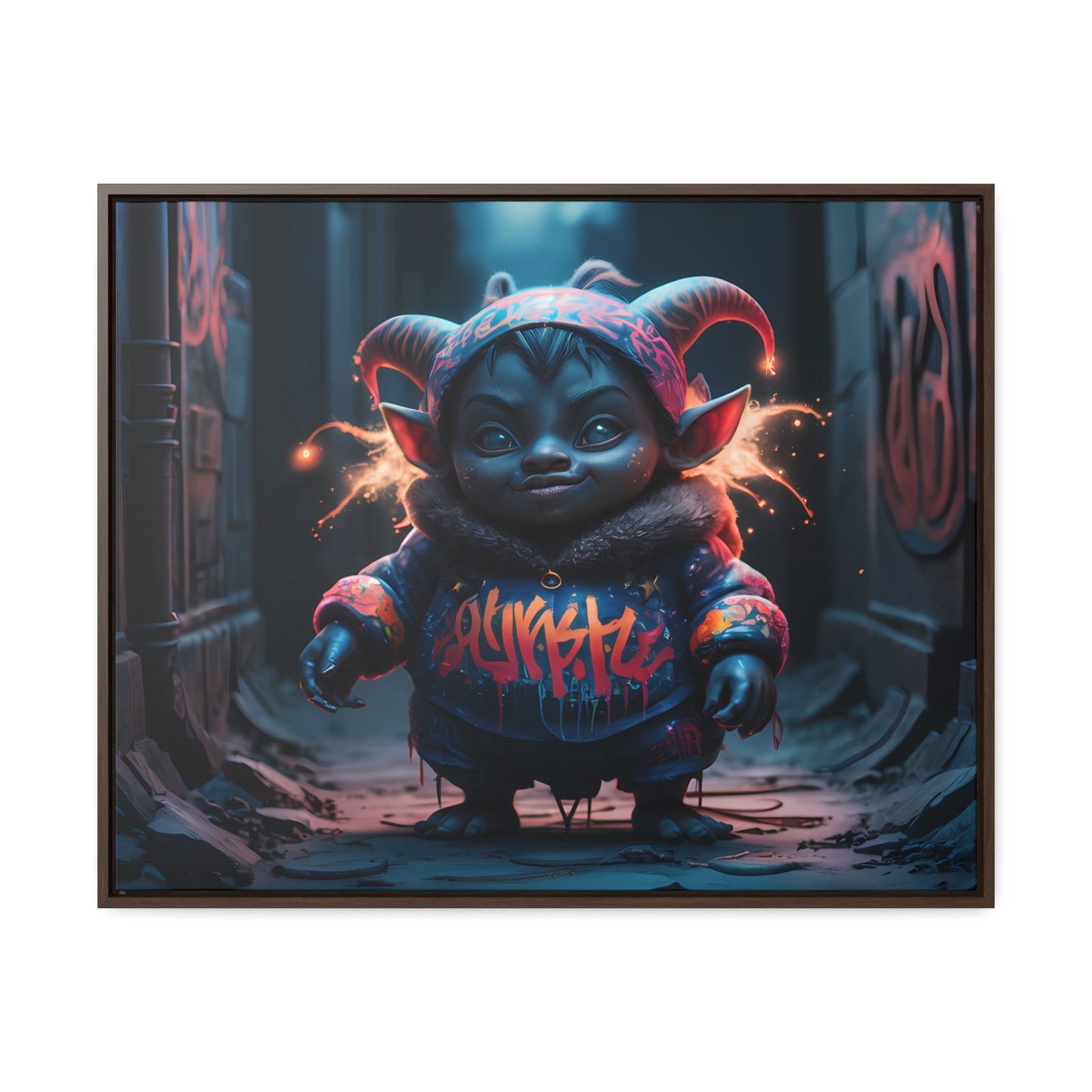 Urban Mischief - Gallery Canvas Wraps, Horizontal Frame