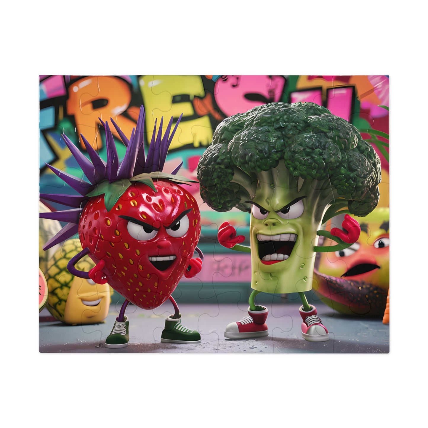 Fresh Rivals Showdown - Jigsaw Puzzle (30, 110, 252, 500,1000-Piece)