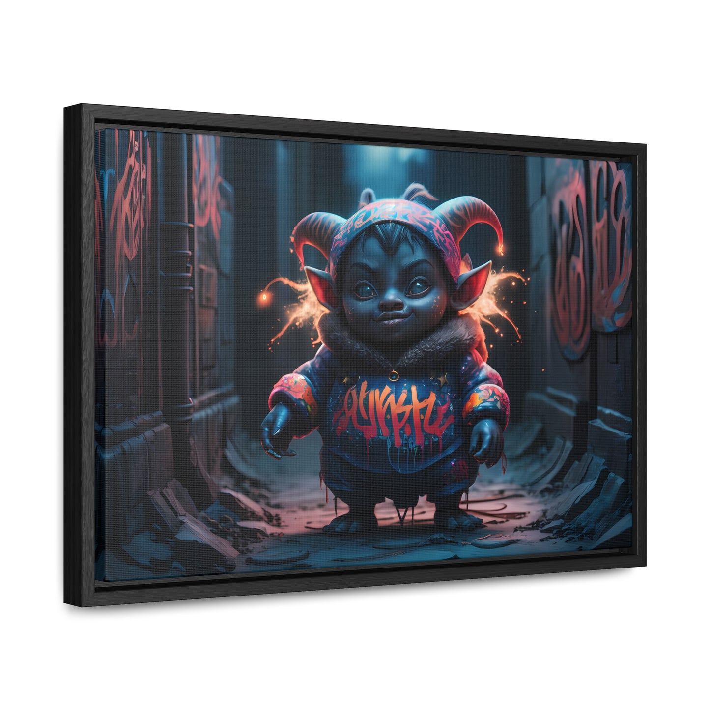 Urban Mischief - Gallery Canvas Wraps, Horizontal Frame