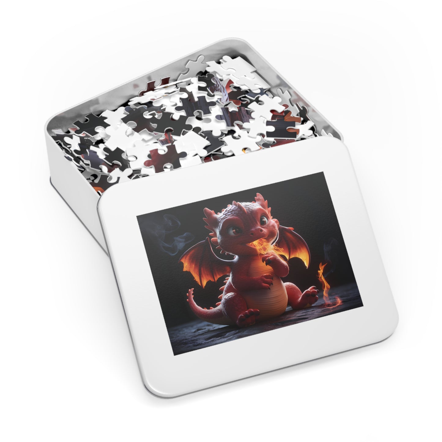"Ember's First Flame" - Jigsaw Puzzle (30, 110, 252, 500,1000-Piece)