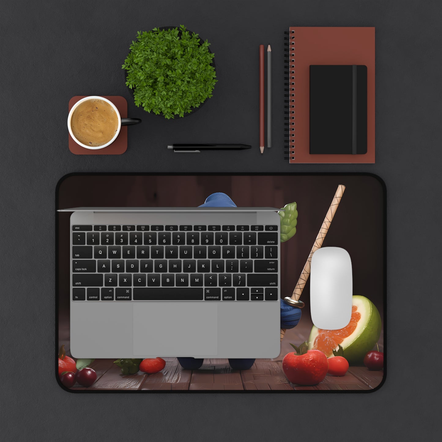 Fruit Ninja in Training - Desk Mat