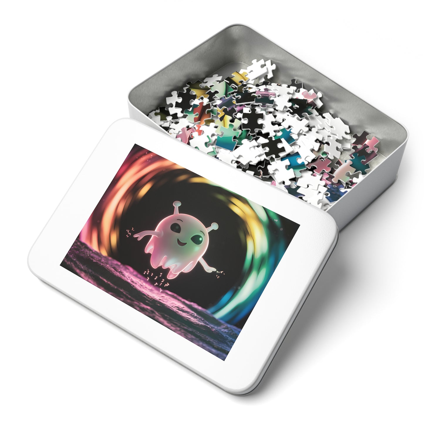 Cosmic Jellybean Adventure - Jigsaw Puzzle (30, 110, 252, 500,1000-Piece)