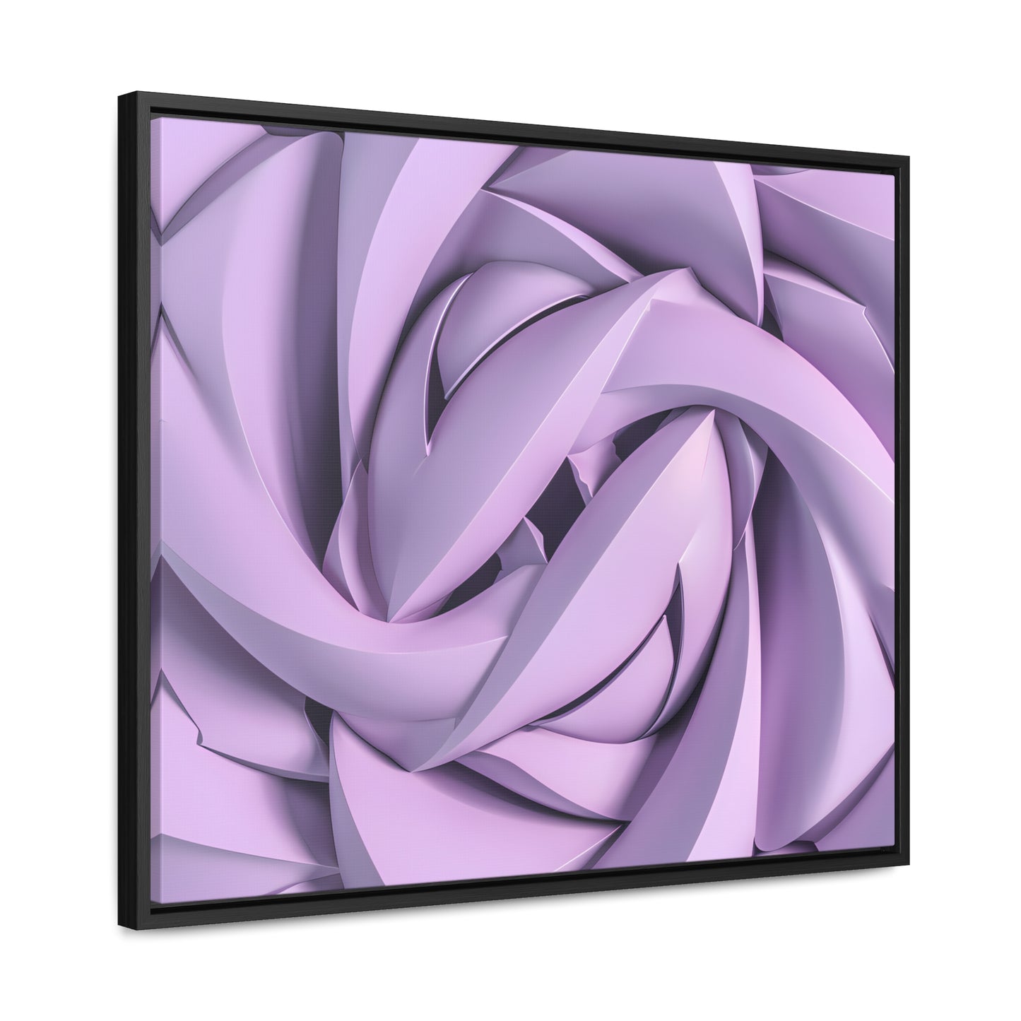 Spiral Petals - Gallery Canvas Wraps, Horizontal Frame