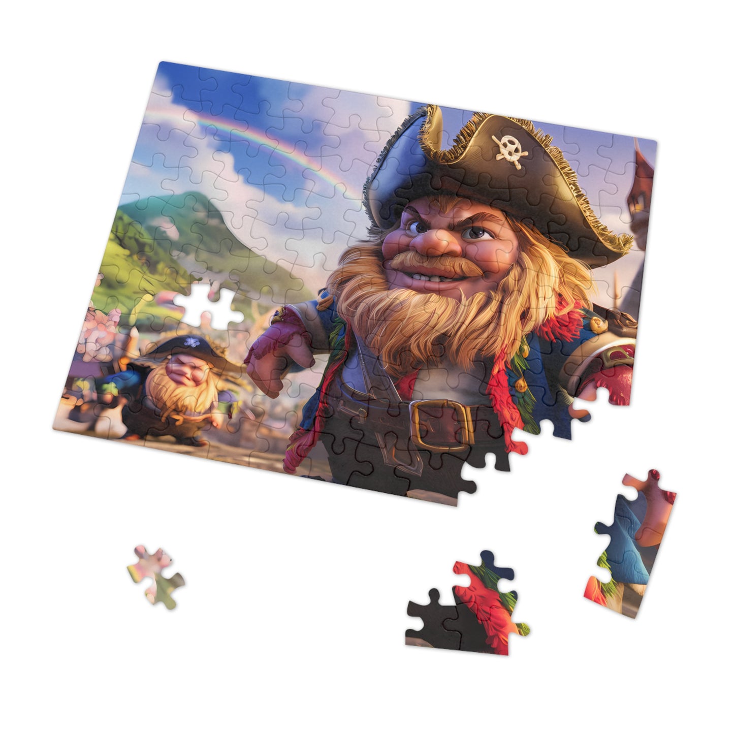 The Pirate Dwarves of Rainbow Valley - Jigsaw Puzzle (30, 110, 252, 500,1000-Piece)