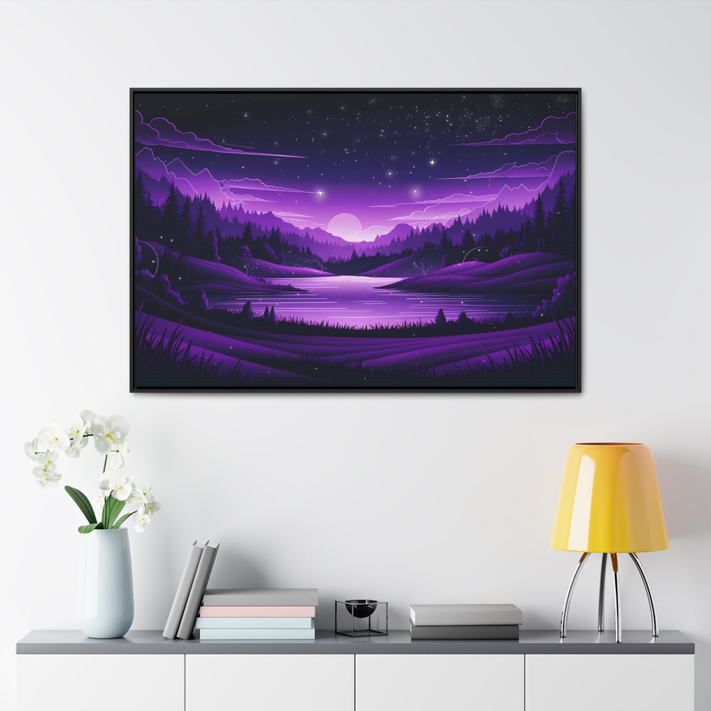 Twilight Serenity - Gallery Canvas Wraps, Horizontal Frame