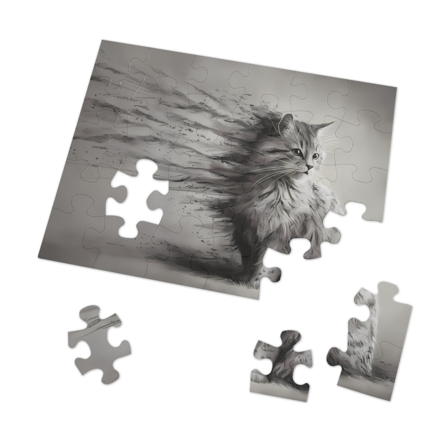 Fading Whiskers - Jigsaw Puzzle (30, 110, 252, 500,1000-Piece)