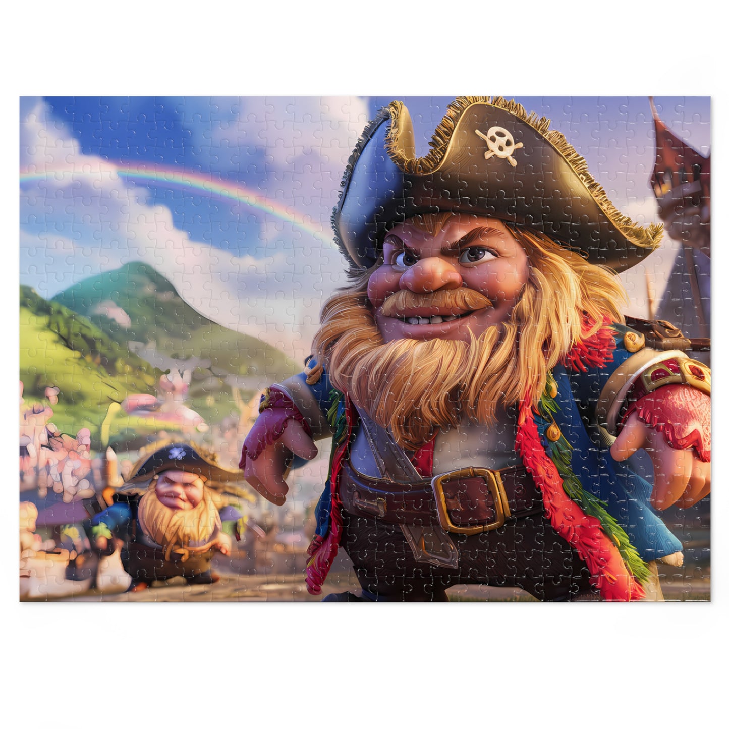 The Pirate Dwarves of Rainbow Valley - Jigsaw Puzzle (30, 110, 252, 500,1000-Piece)