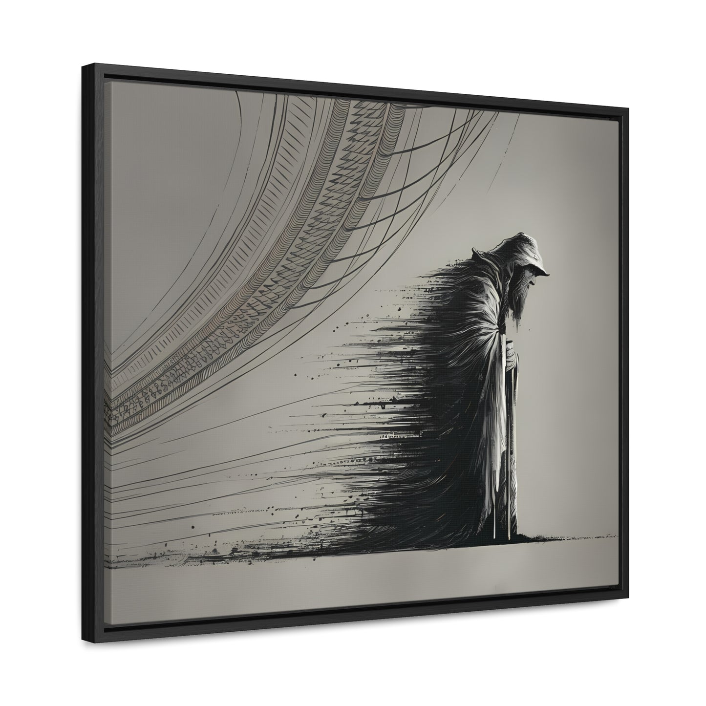 Erosion of Time - Gallery Canvas Wraps, Horizontal Frame