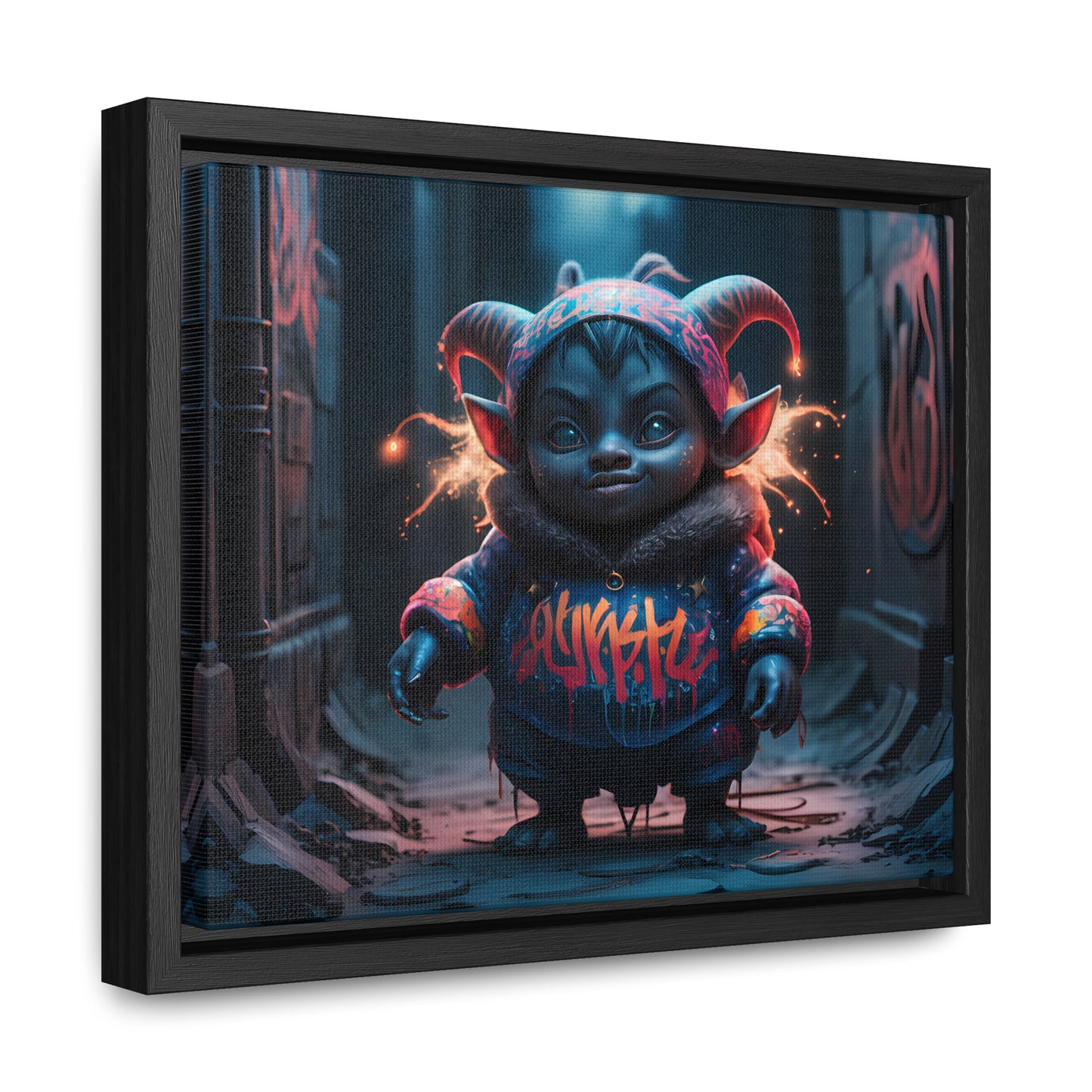 Urban Mischief - Gallery Canvas Wraps, Horizontal Frame