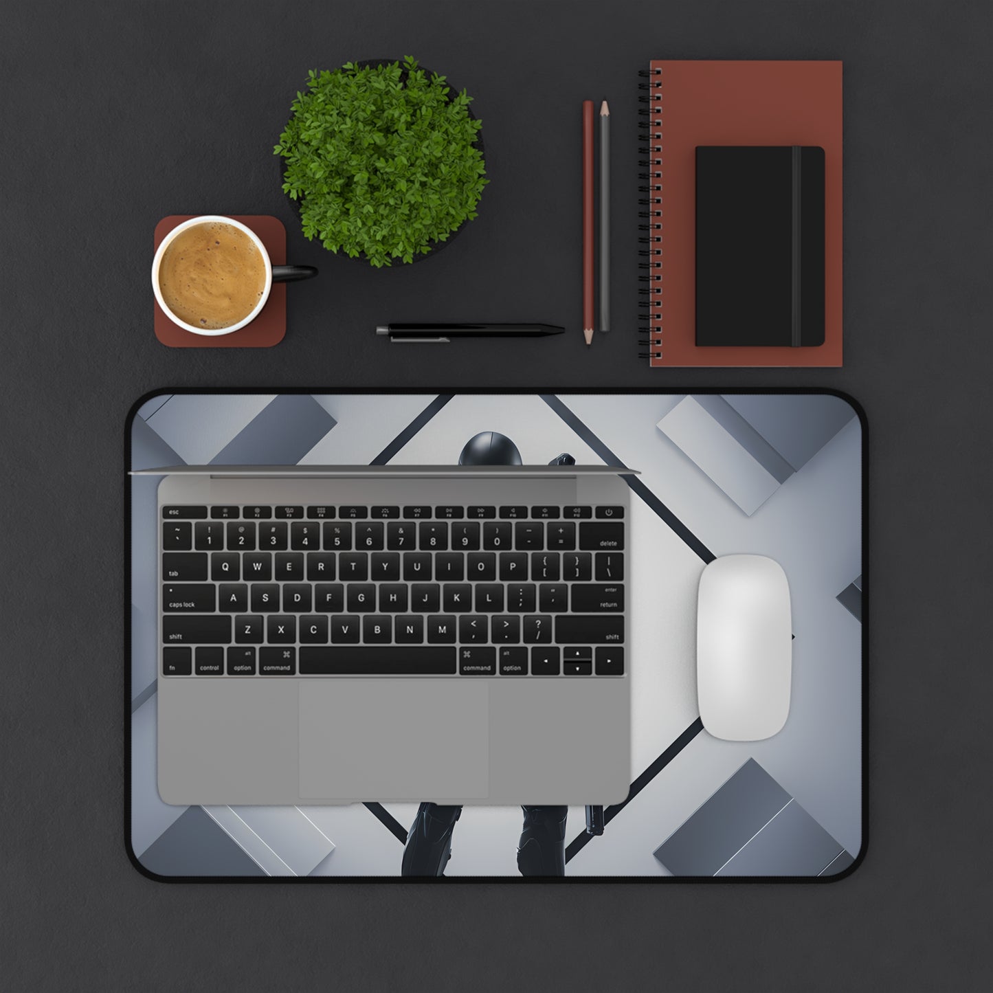 Sentinel of the Shadows - Desk Mat