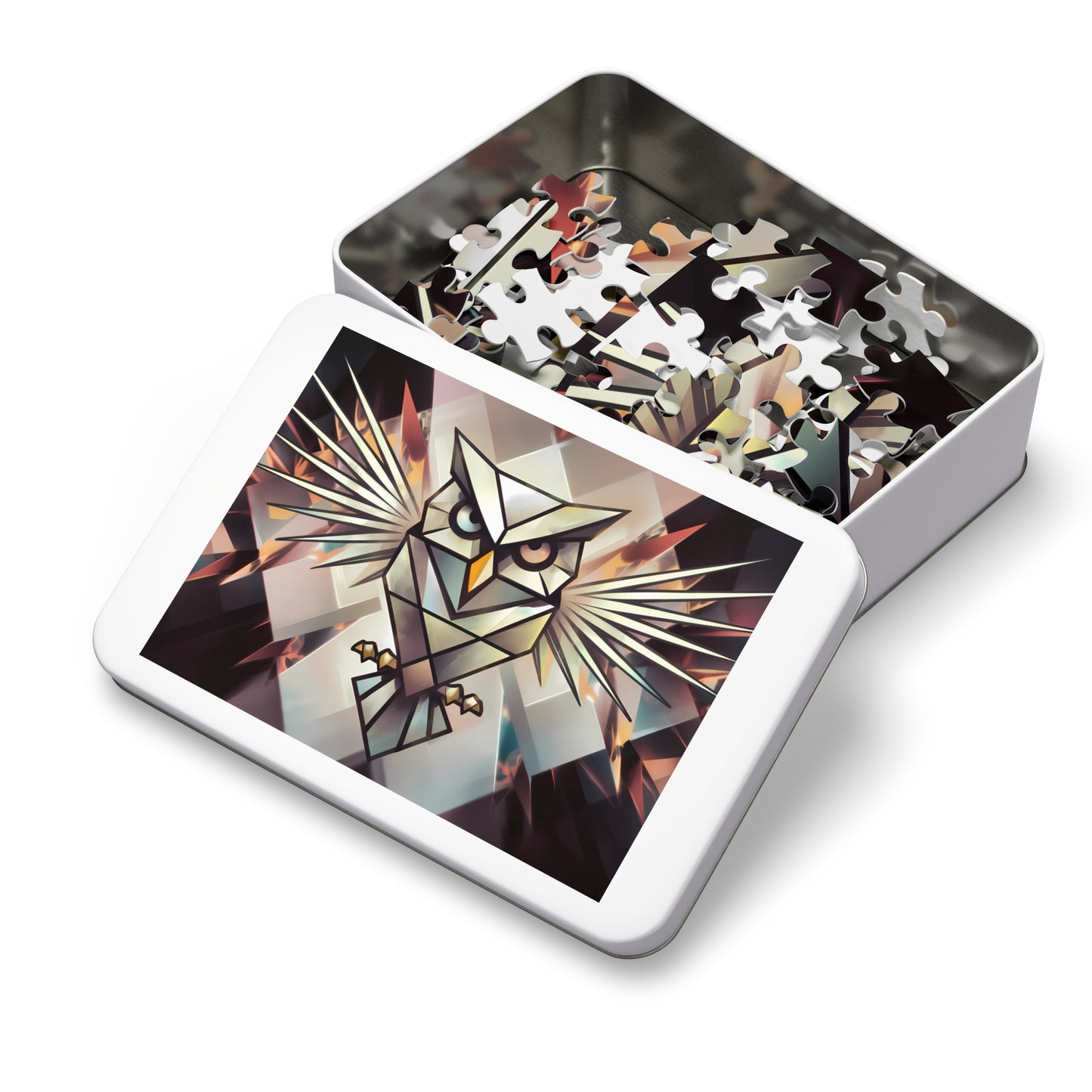 Guardian of the Geometric Night - Jigsaw Puzzle (30, 110, 252, 500,1000-Piece)