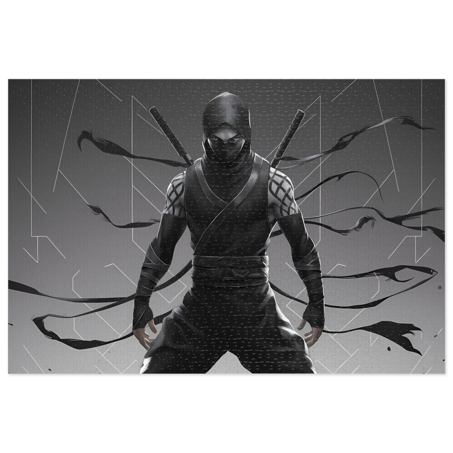 Shadow of the Silent Blade - Jigsaw Puzzle (30, 110, 252, 500,1000-Piece)