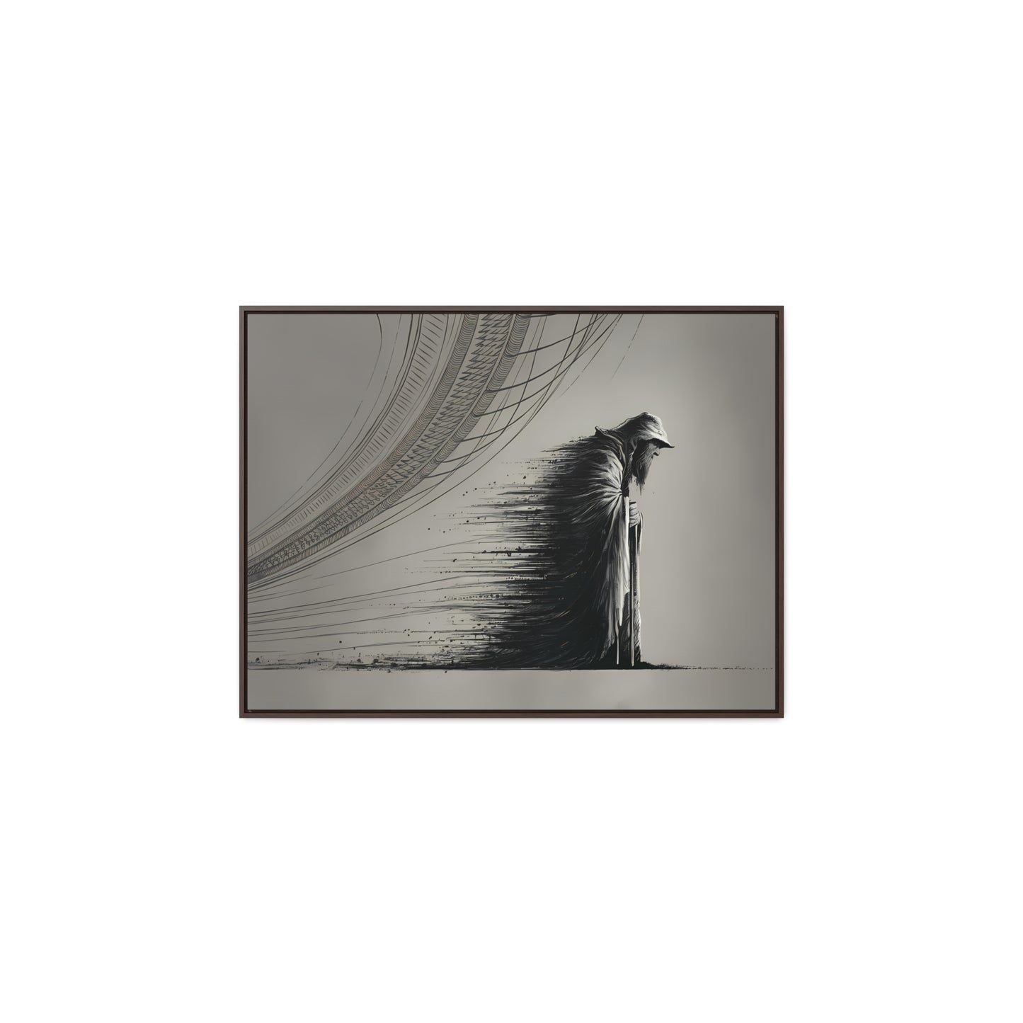 Erosion of Time - Gallery Canvas Wraps, Horizontal Frame