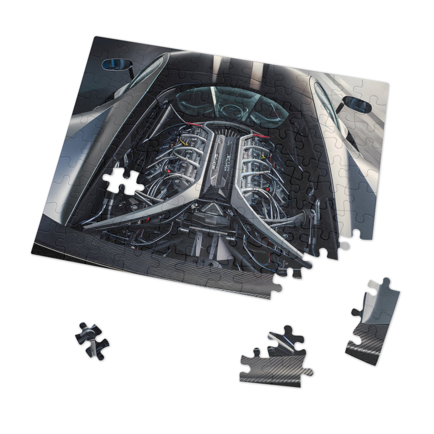 Hypercar Engine Reveal - Jigsaw Puzzle (30, 110, 252, 500,1000-Piece)