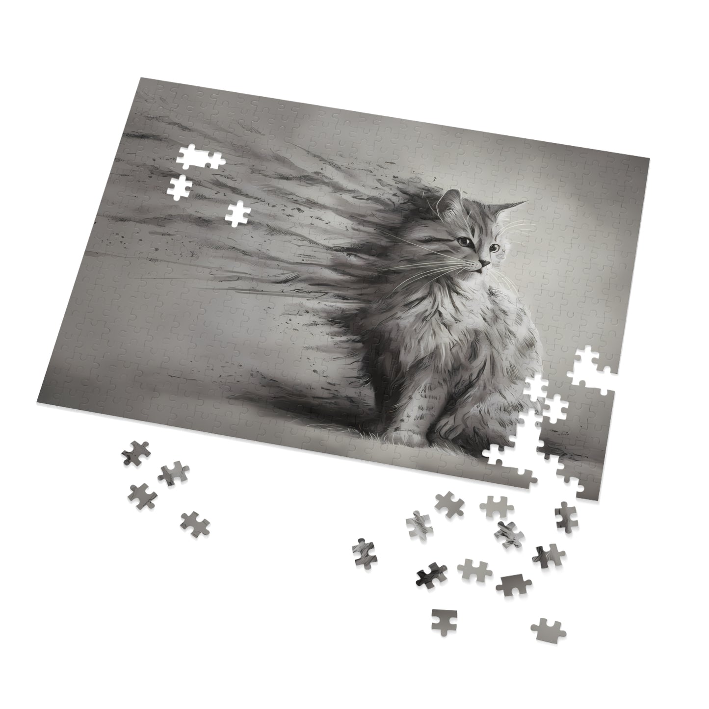 Fading Whiskers - Jigsaw Puzzle (30, 110, 252, 500,1000-Piece)