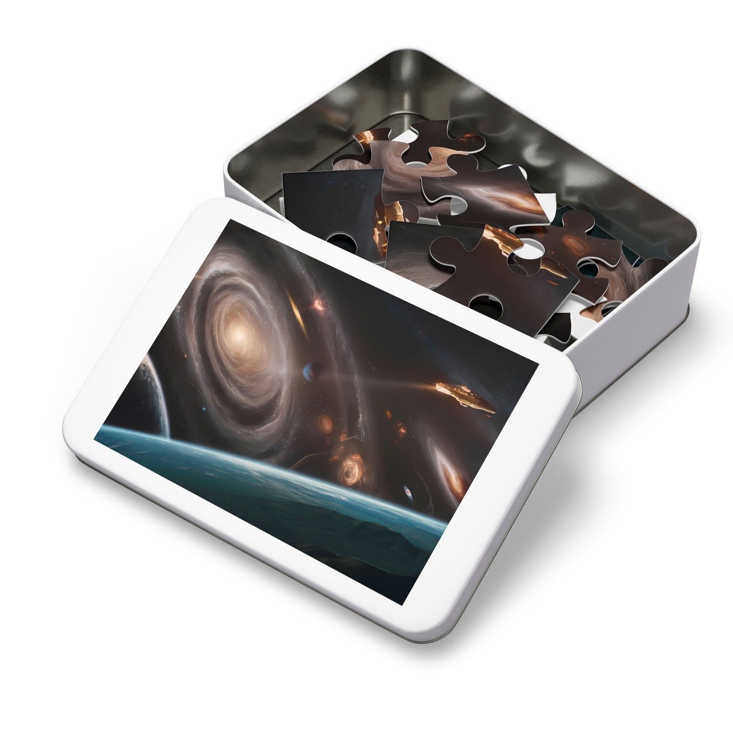 Eternal Voyage Through Cosmic Vortexes - Jigsaw Puzzle (30, 110, 252, 500,1000-Piece)