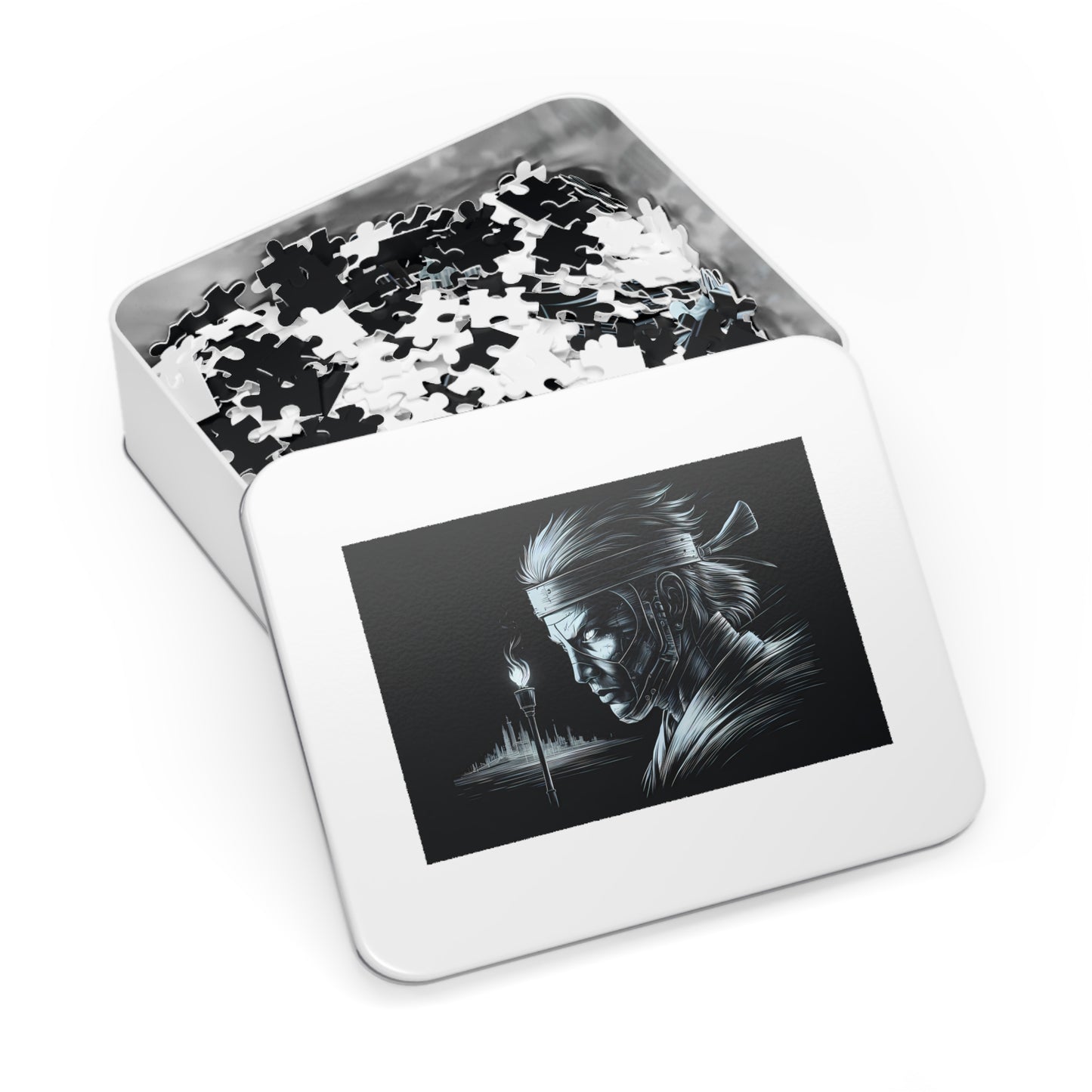 Cyber Sentinel: Guardian of the Future - Jigsaw Puzzle (30, 110, 252, 500,1000-Piece)