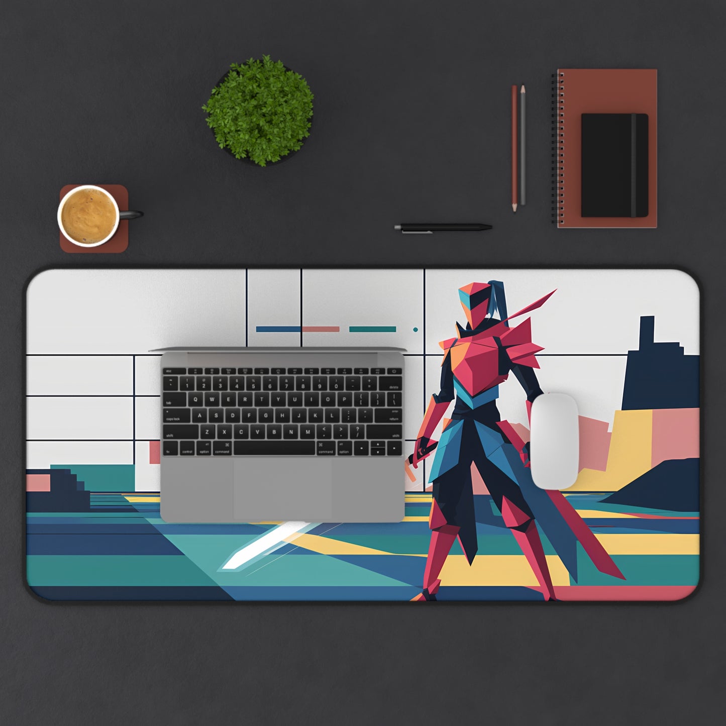 The Blade of Data Valor - Desk Mat