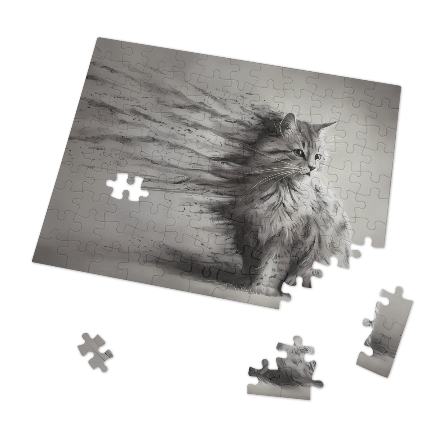 Fading Whiskers - Jigsaw Puzzle (30, 110, 252, 500,1000-Piece)