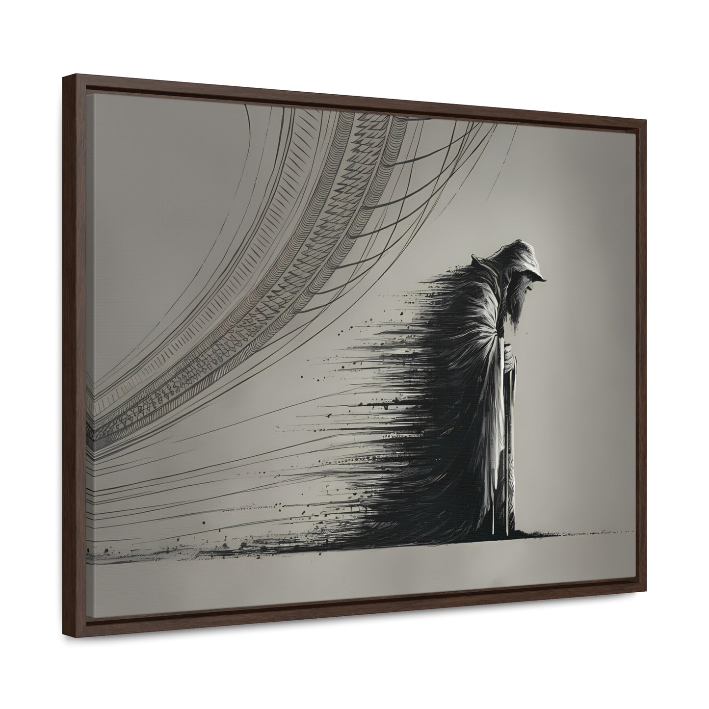 Erosion of Time - Gallery Canvas Wraps, Horizontal Frame