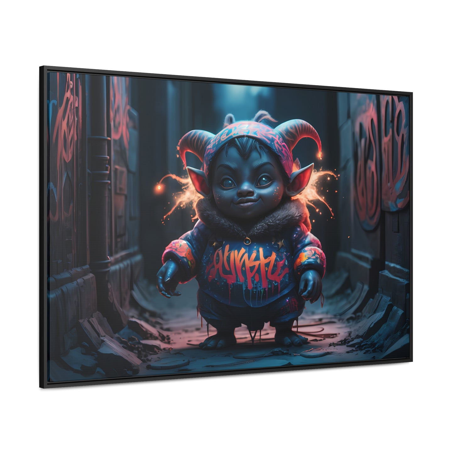 Urban Mischief - Gallery Canvas Wraps, Horizontal Frame