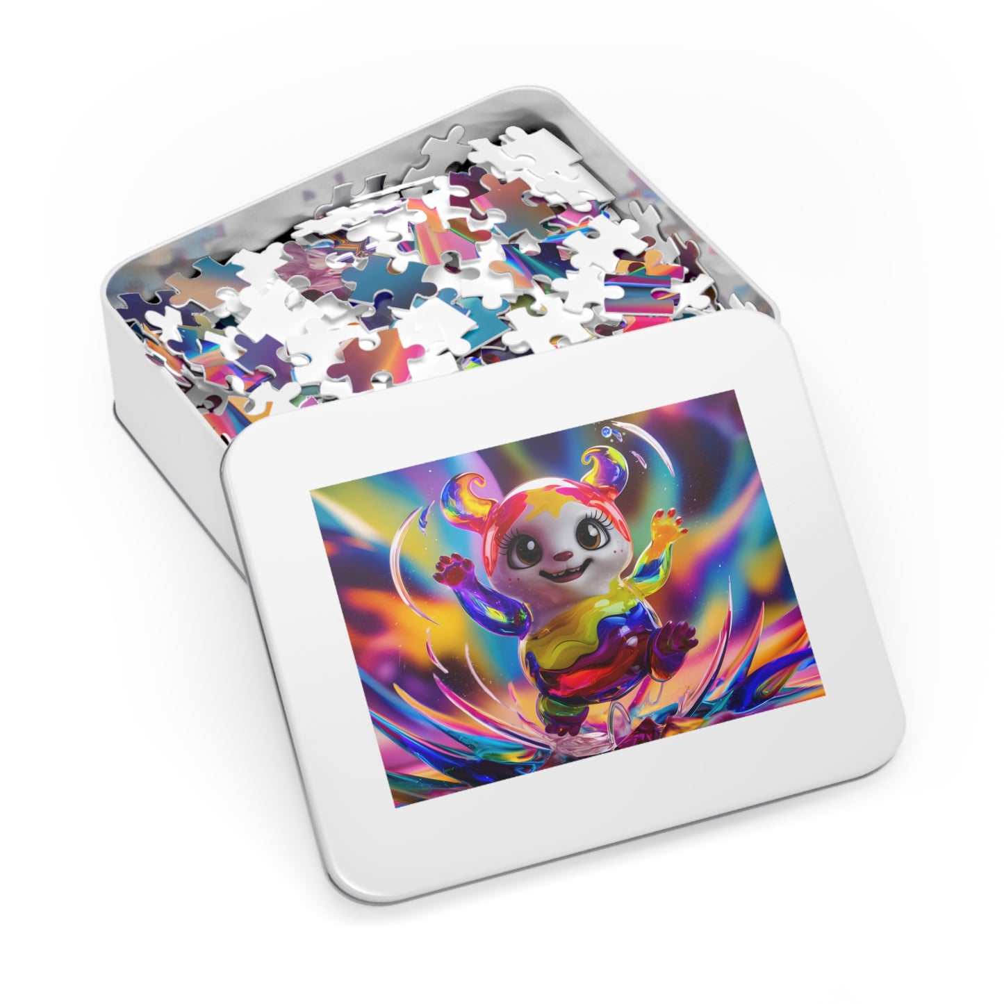 Rainbow Splash Jumper - Jigsaw Puzzle (30, 110, 252, 500,1000-Piece)