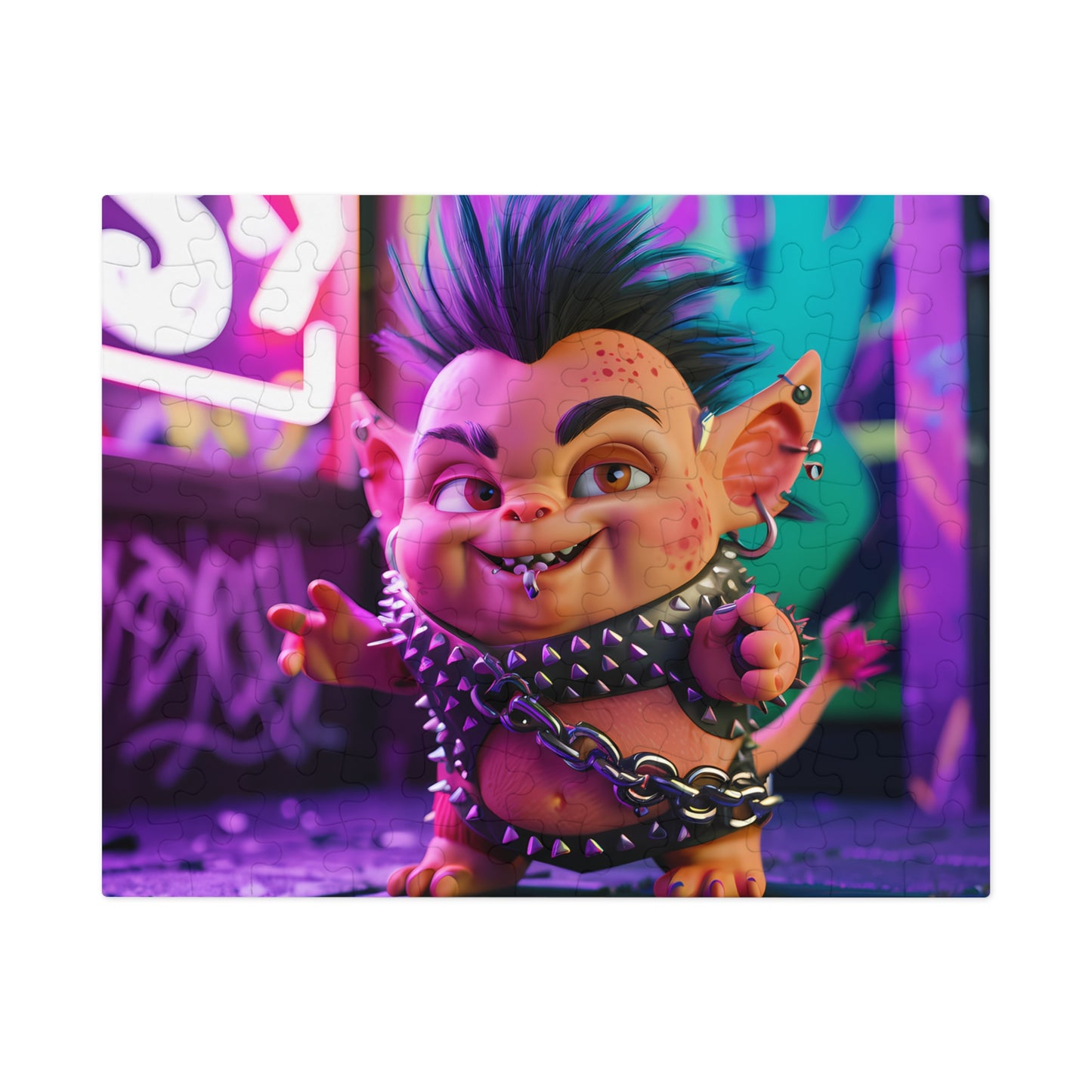 Punk Goblin Grooves - Jigsaw Puzzle (30, 110, 252, 500,1000-Piece)