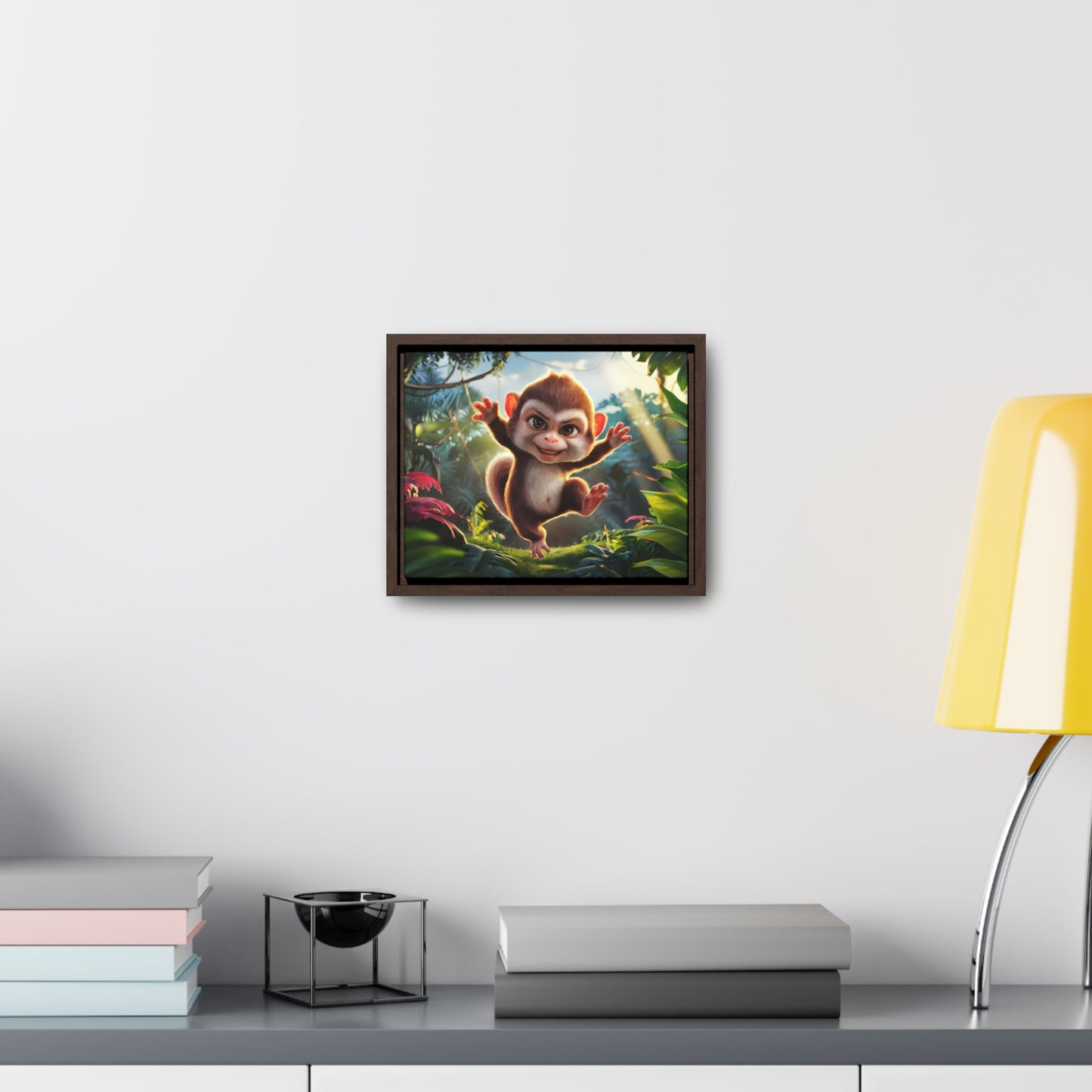 Jungle Joy - Gallery Canvas Wraps, Horizontal Frame
